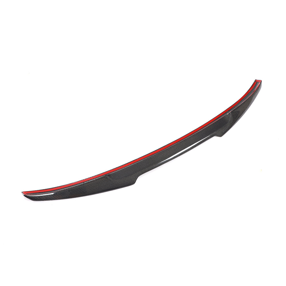 BMW G30 5-Series / BMW F90 M5 - M4 Style Wet Carbon Fiber Rear Trunk Spoiler