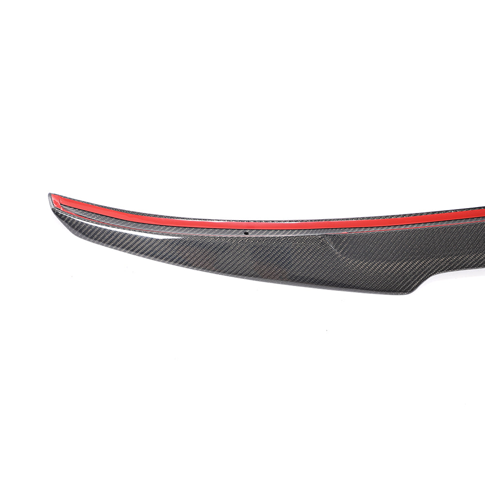 BMW G30 5-Series / BMW F90 M5 - M4 Style Wet Carbon Fiber Rear Trunk Spoiler