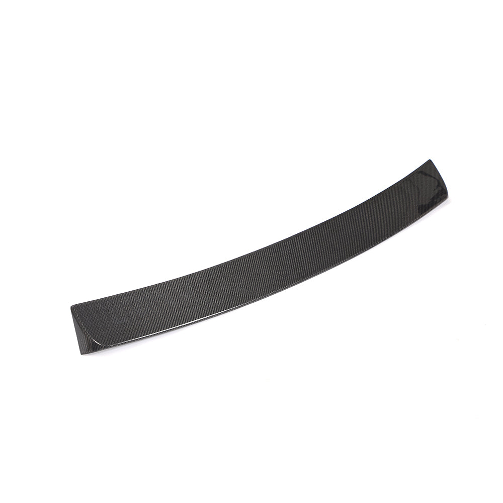 BMW 6-Series M-Sport / BMW M6 - Roof Spoiler Style Wet Carbon Fiber Rear Trunk Spoiler