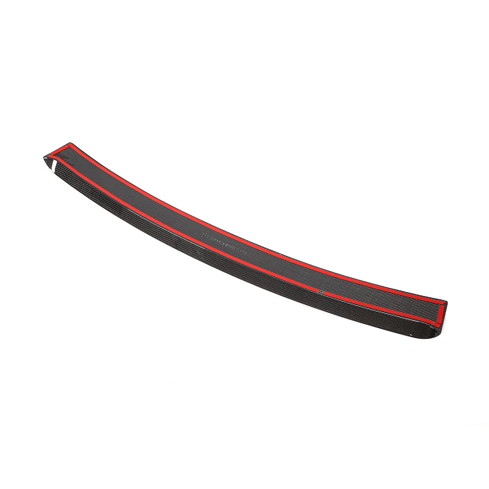 BMW 6-Series M-Sport / BMW M6 - Roof Spoiler Style Wet Carbon Fiber Rear Trunk Spoiler