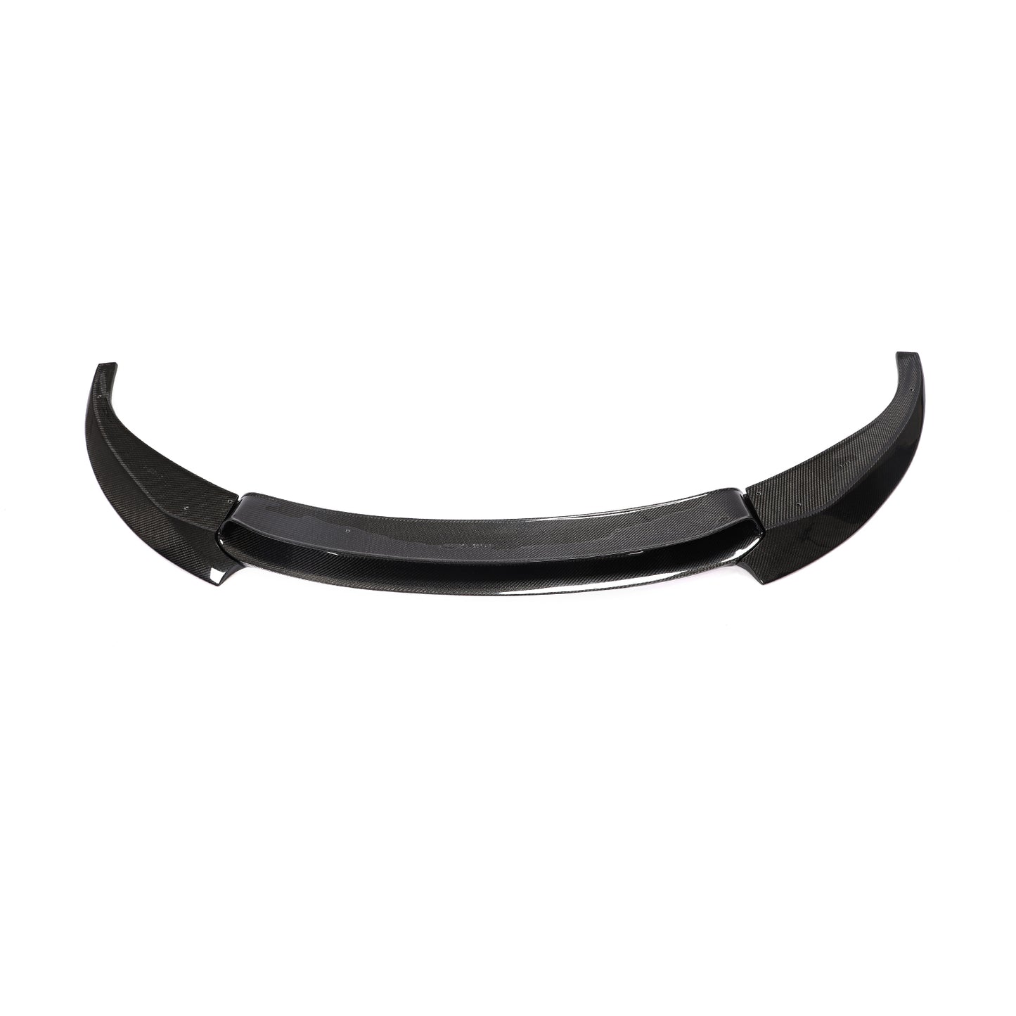 BMW 6-Series Base / BMW M6 - 3-PIECE Style Wet Carbon Fiber Front Lip