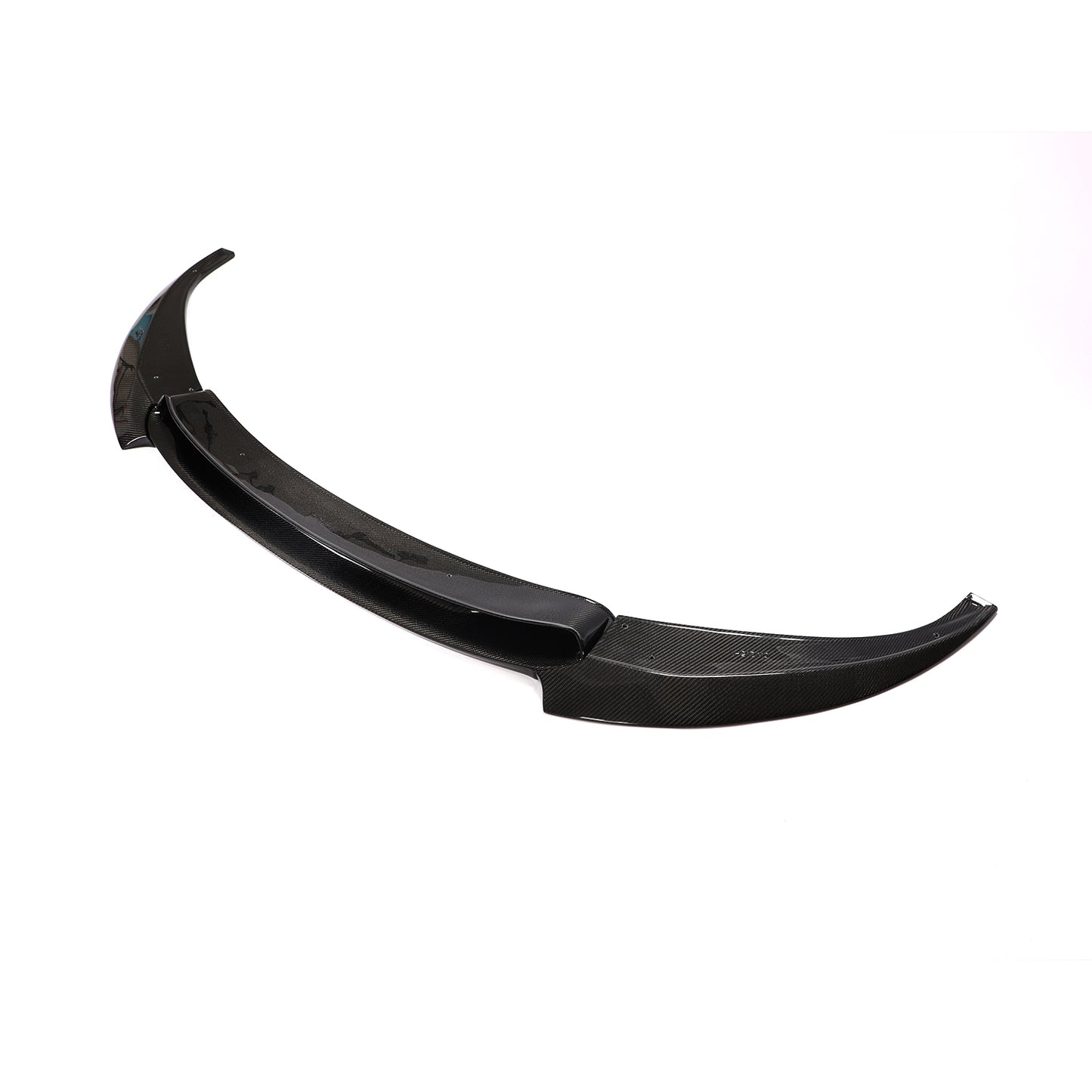BMW 6-Series Base / BMW M6 - 3-PIECE Style Wet Carbon Fiber Front Lip