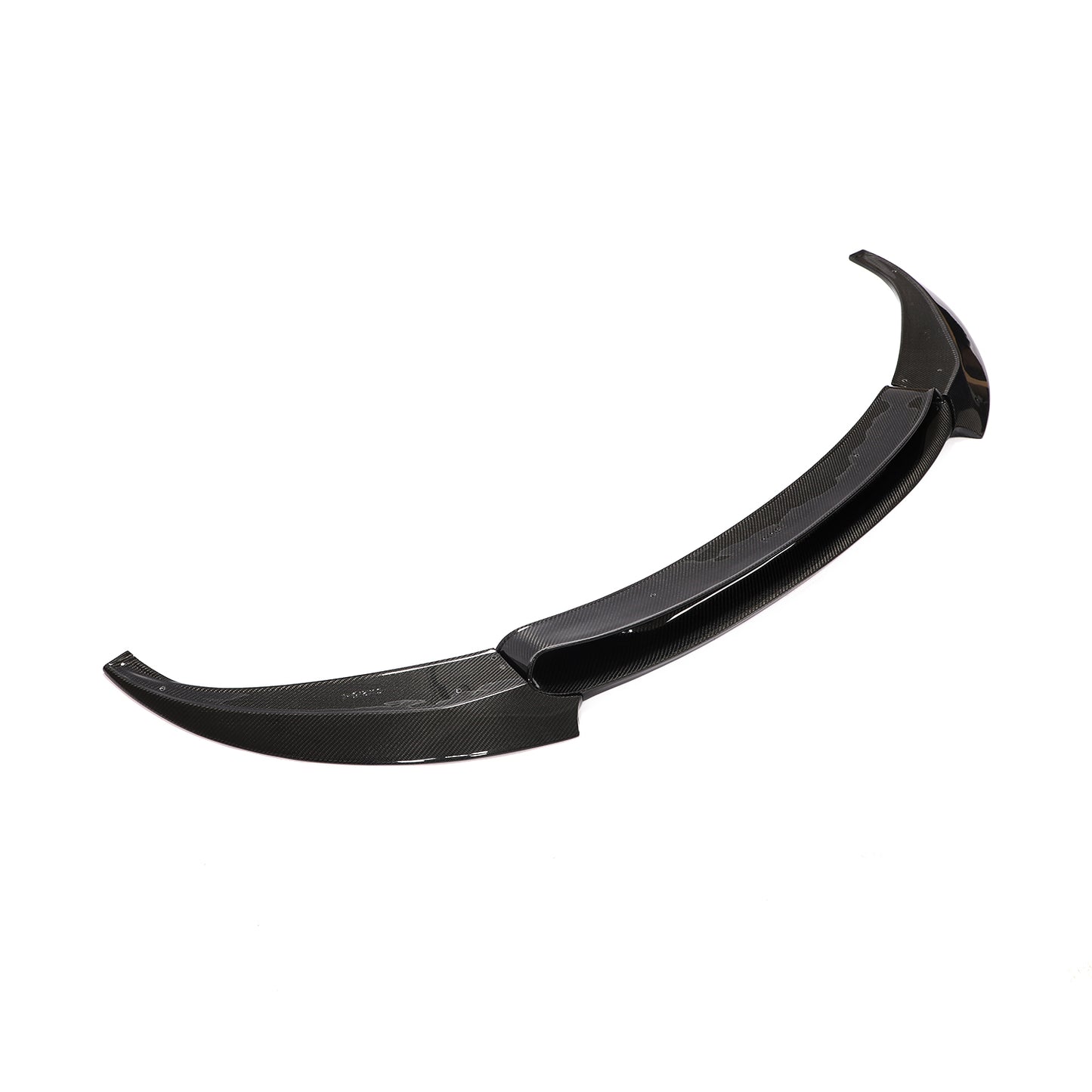 BMW 6-Series Base / BMW M6 - 3-PIECE Style Wet Carbon Fiber Front Lip