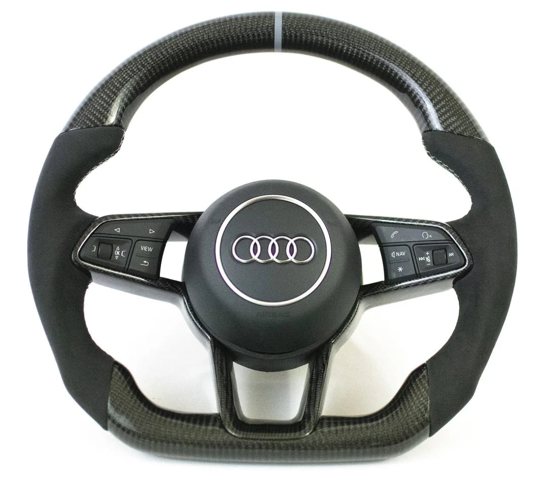 Audi MK3 TTRS/TTS MK2 R8 Carbon Fiber Steering Wheel