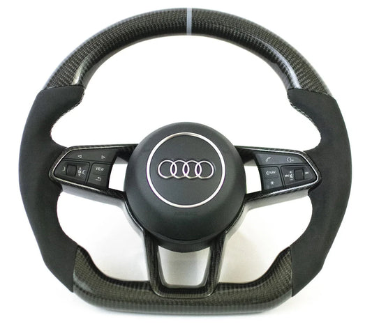 Audi MK3 TTRS/TTS MK2 R8 Carbon Fiber Steering Wheel