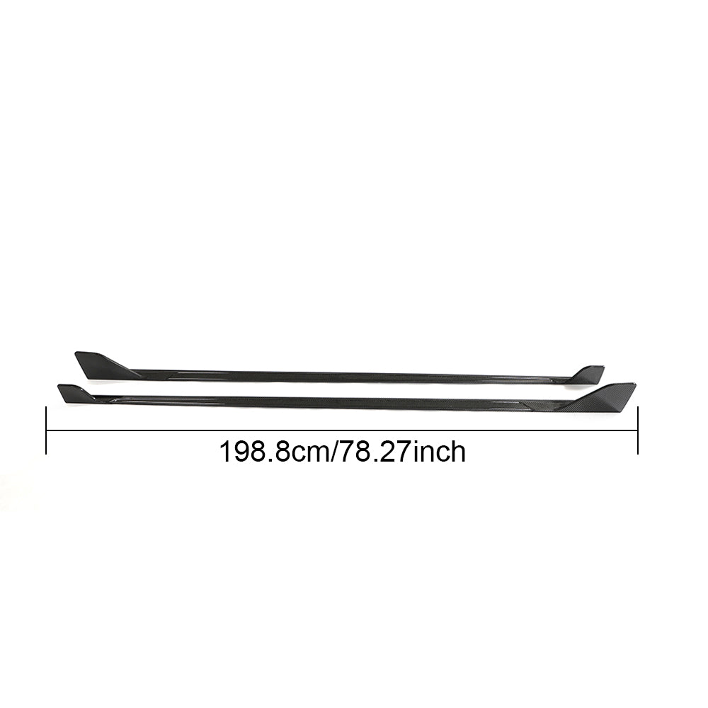 BMW G42 2 Series M-Sport - Full Carbon Fiber Side Skirts