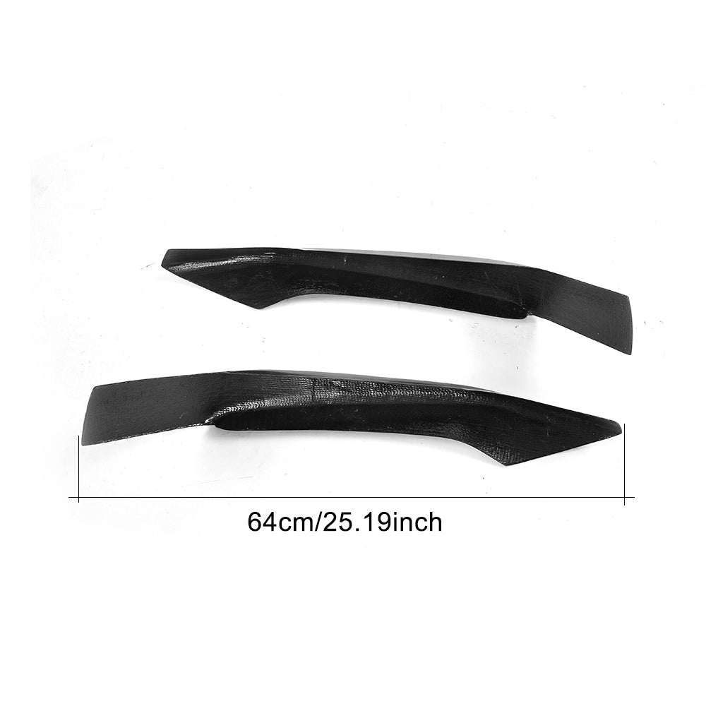 BMW G30 5-Series - Wet Carbon Fiber Splitter