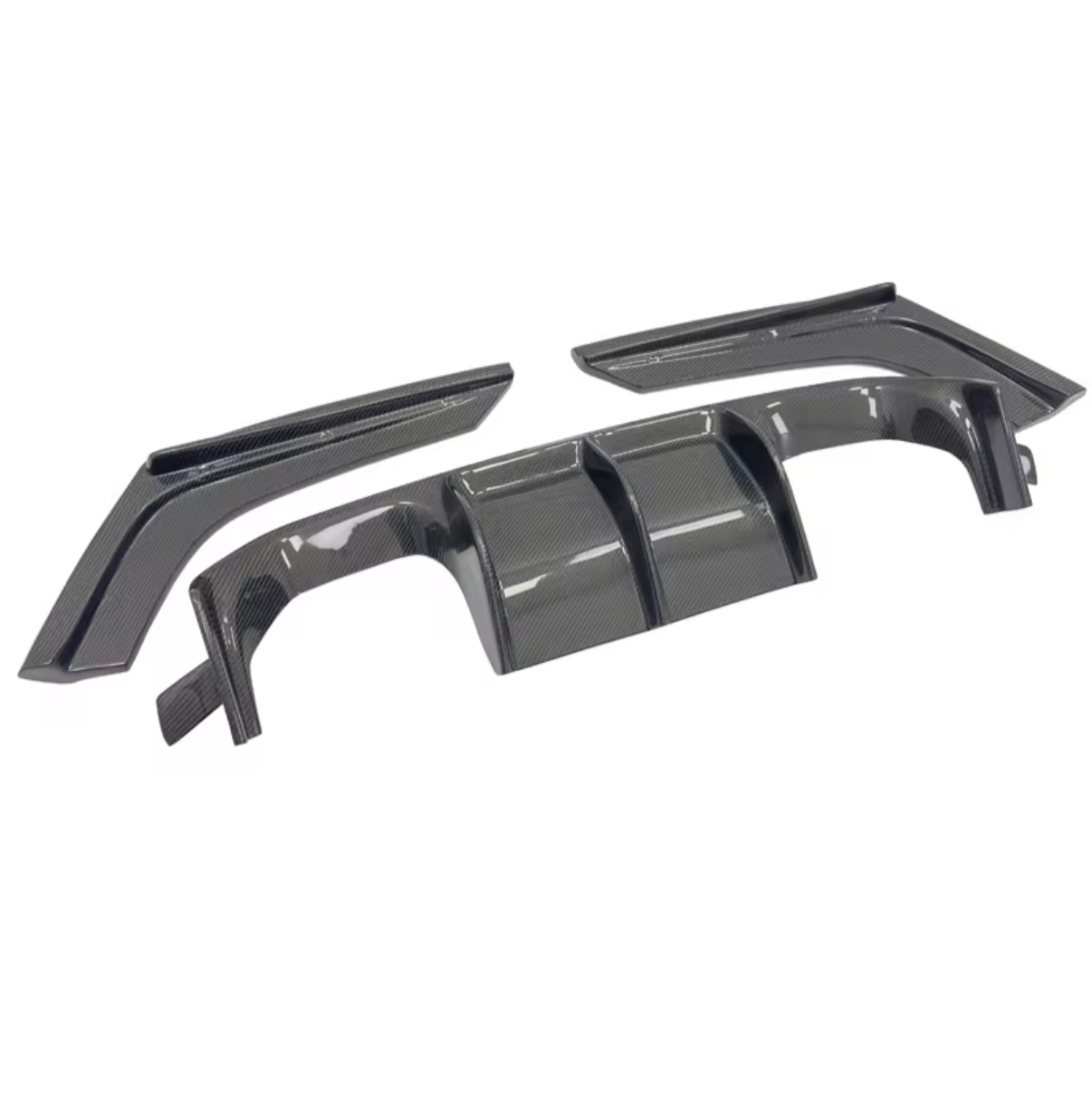 V Style Carbon Fiber Rear Diffuser -- For BMW F80 M3 & F82/F83 M4