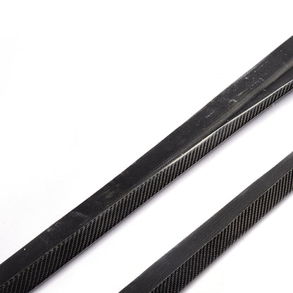 BMW 6-Series M-Sport - V-Style Wet Carbon Fiber Side Skirts