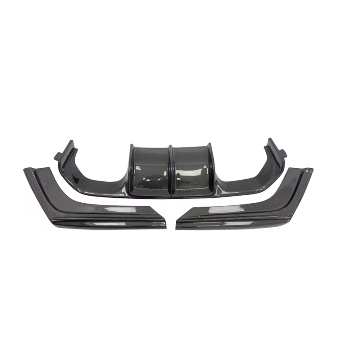 V Style Carbon Fiber Rear Diffuser -- For BMW F80 M3 & F82/F83 M4