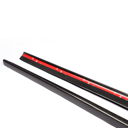 BMW 6-Series M-Sport - V-Style Wet Carbon Fiber Side Skirts