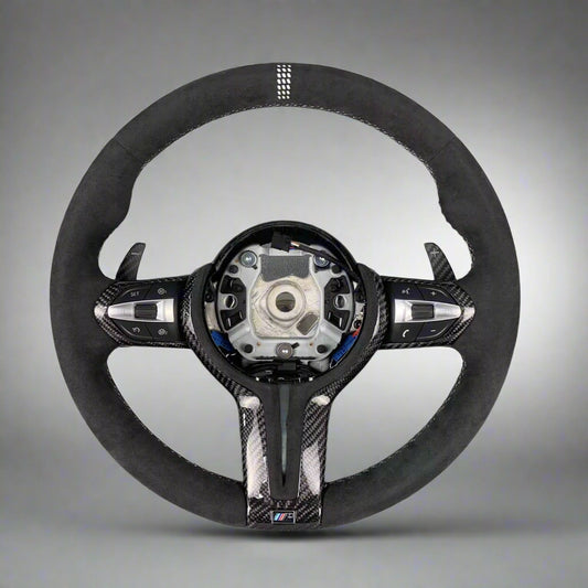 2014-2020 BMW M2/M3/M4/X5M/X6M F80/F82/F85 Carbon Fiber Steering Wheel