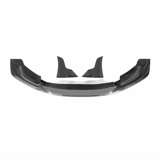 Laptor Style Carbon Fiber Front Lip -- For BMW F80 M3 & F82/F83 M4