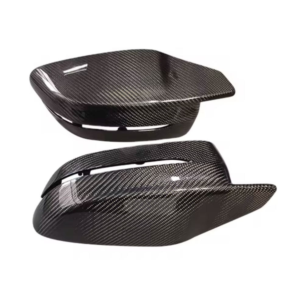 Carbon Fiber Mirror Caps -- For BMW G80 M3, G82/G83 M4 & G87 M2