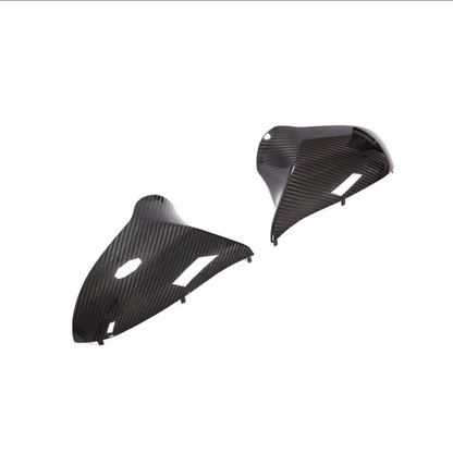 Carbon Fiber Mirror Cap Set -- For BMW F80 M3, F82/F83 M4, & F87 M2 Competition