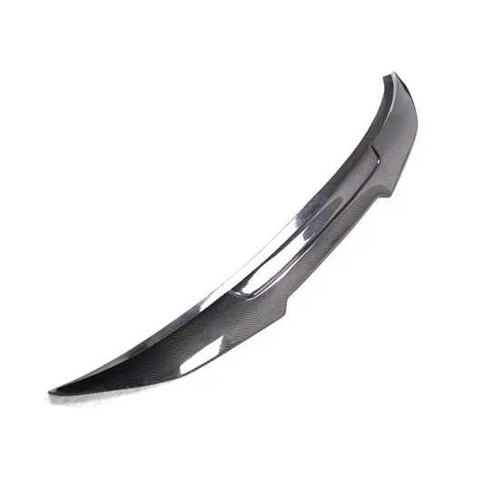 PSM Style High Kick Carbon Fiber Trunk Spoiler -- For BMW G80 M3 & G20 3 Series