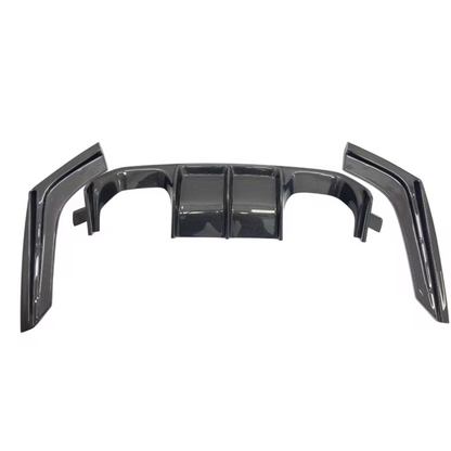 V Style Carbon Fiber Rear Diffuser -- For BMW F80 M3 & F82/F83 M4