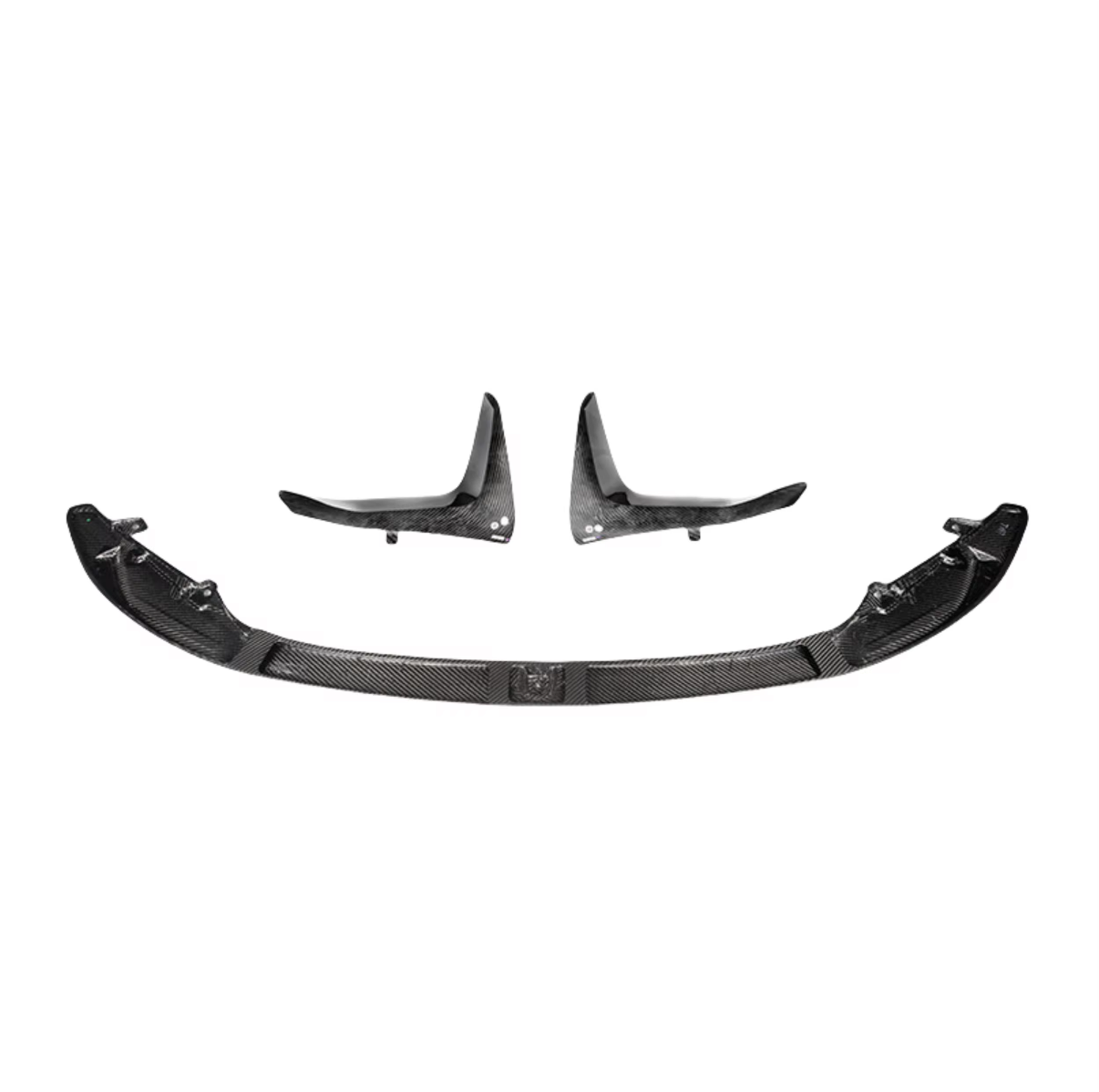 MP Style Carbon Fiber Front Lip -- For BMW F80 M3 & F82 / F83 M4