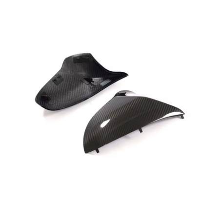 Carbon Fiber Mirror Cap Set -- For BMW F80 M3, F82/F83 M4, & F87 M2 Competition