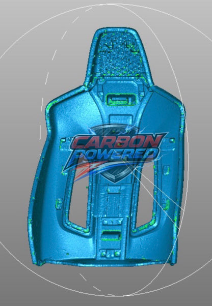 Real Dry Carbon Fiber Front Seat Back Replacement - F80 M3 F82 M4 F87 M2