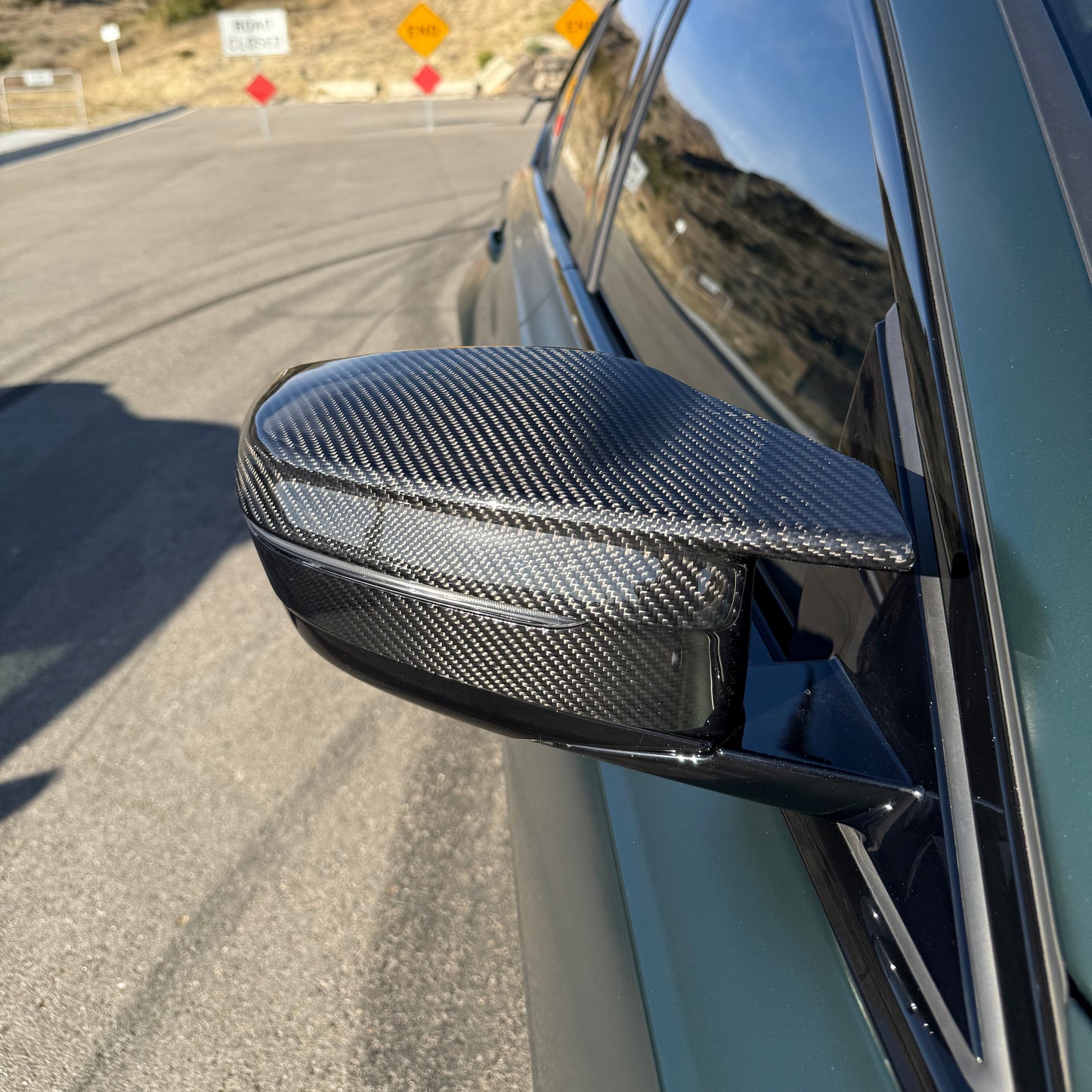 Carbon Fiber Mirror Caps -- For BMW G80 M3, G82/G83 M4 & G87 M2