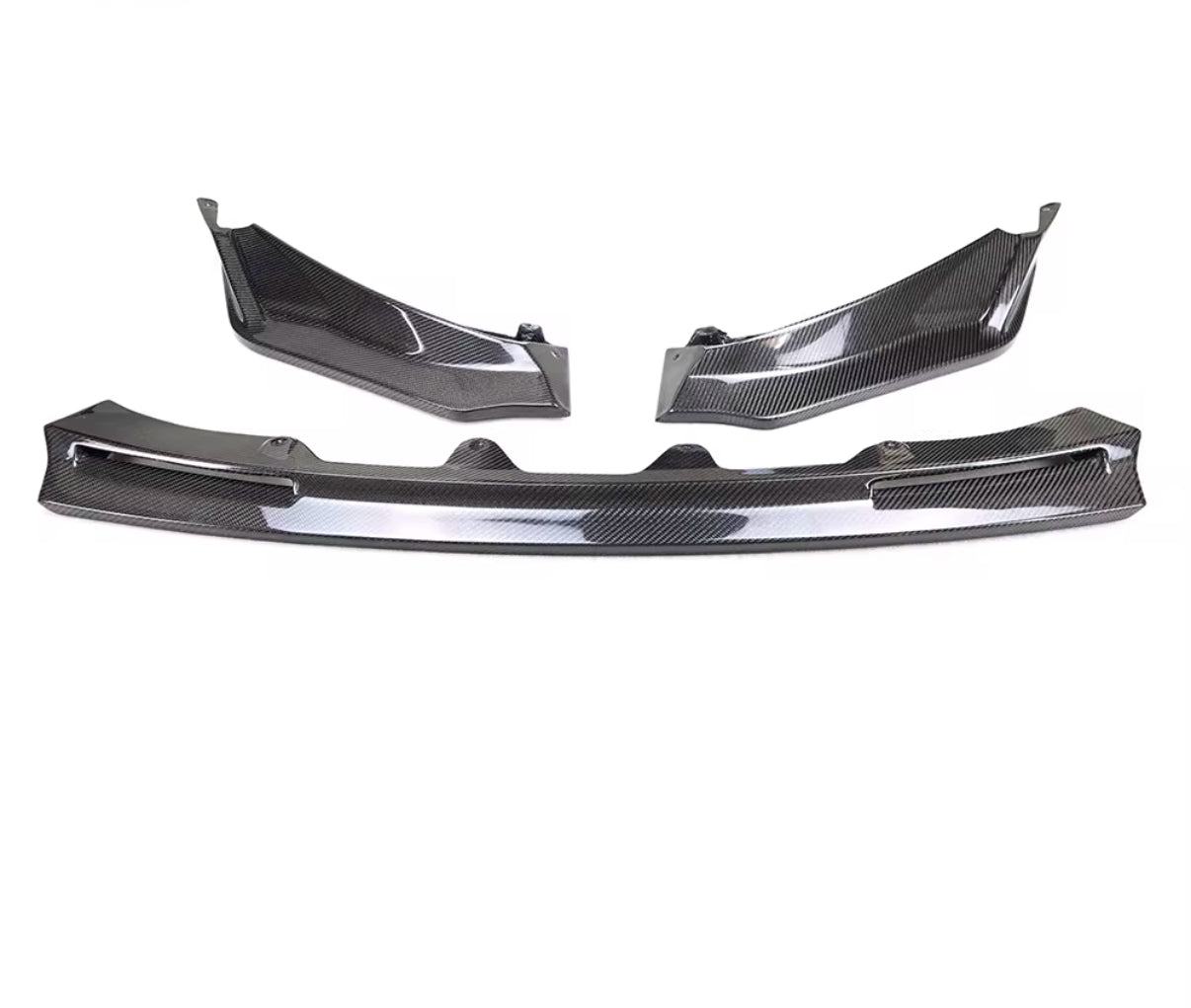 V-Style Carbon Fiber Front Lip — For BMW G80 M3 and G82/G83 M4