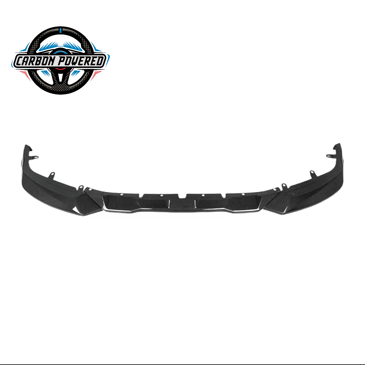 SQ Style Carbon Fiber Front Lip -- For BMW G87 M2