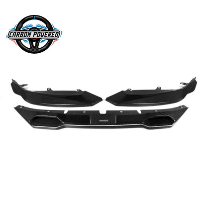 SQ Style Carbon Fiber Front Lip -- For BMW G87 M2