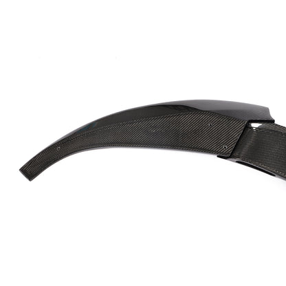BMW 6-Series Base / BMW M6 - 3-PIECE Style Wet Carbon Fiber Front Lip
