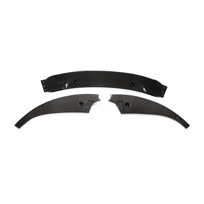 BMW 6-Series Base / BMW M6 - 3-PIECE Style Wet Carbon Fiber Front Lip