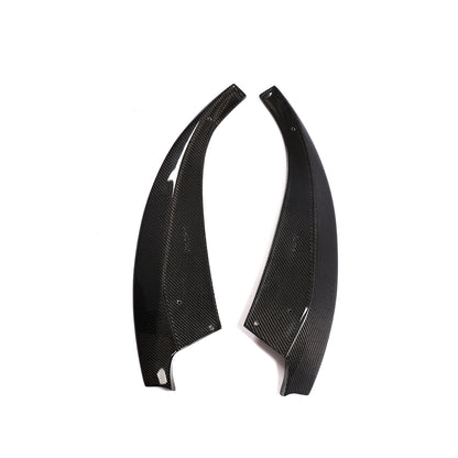 BMW 6-Series Base / BMW M6 - 3-PIECE Style Wet Carbon Fiber Front Lip