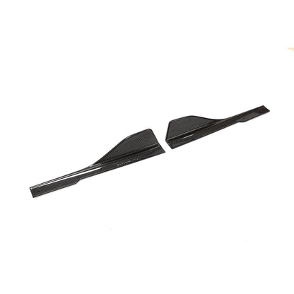 BMW 8-Series M-Sport G16 / M8 F93 - AC Style Wet Carbon Fiber Splitter