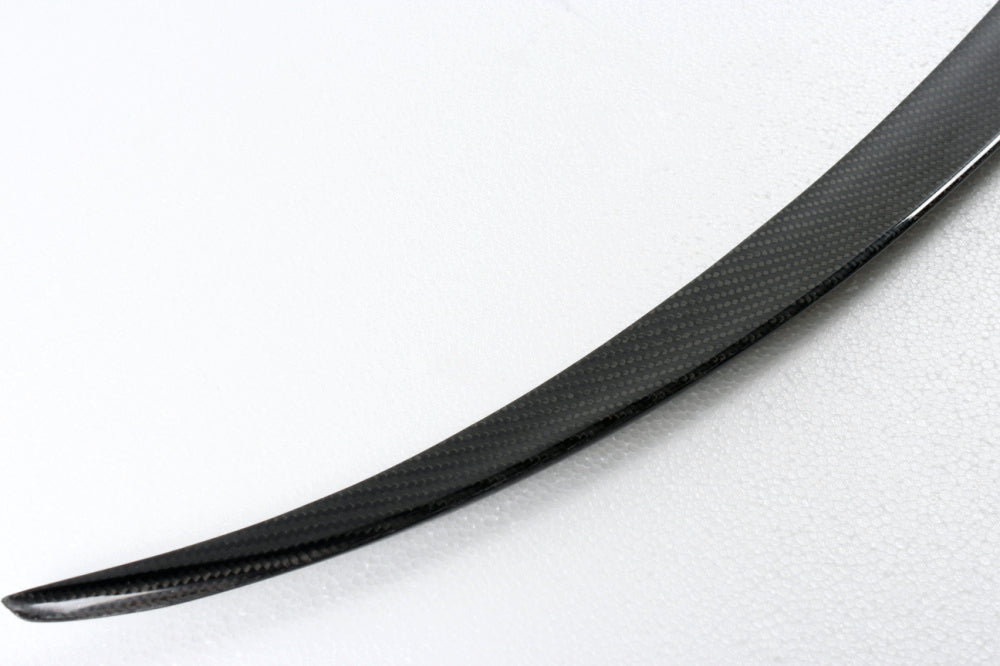 BMW F10 5-Series M-Sport / M5 - M5 Style Wet Carbon Fiber Rear Trunk Spoiler
