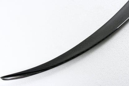 BMW F10 5-Series M-Sport / M5 - M5 Style Wet Carbon Fiber Rear Trunk Spoiler