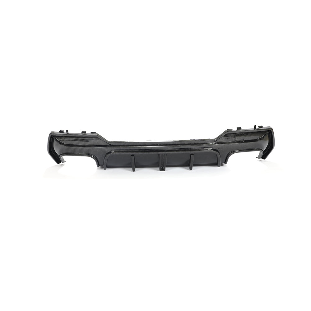 BMW G22 / G23 4-Series M-Sport - F1 Style LED Carbon Fiber Rear Diffuser