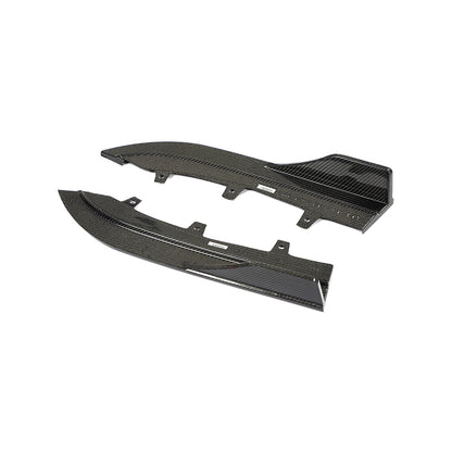 BMW G22 / G23 4-Series M-Sport - F1 Style LED Carbon Fiber Rear Diffuser