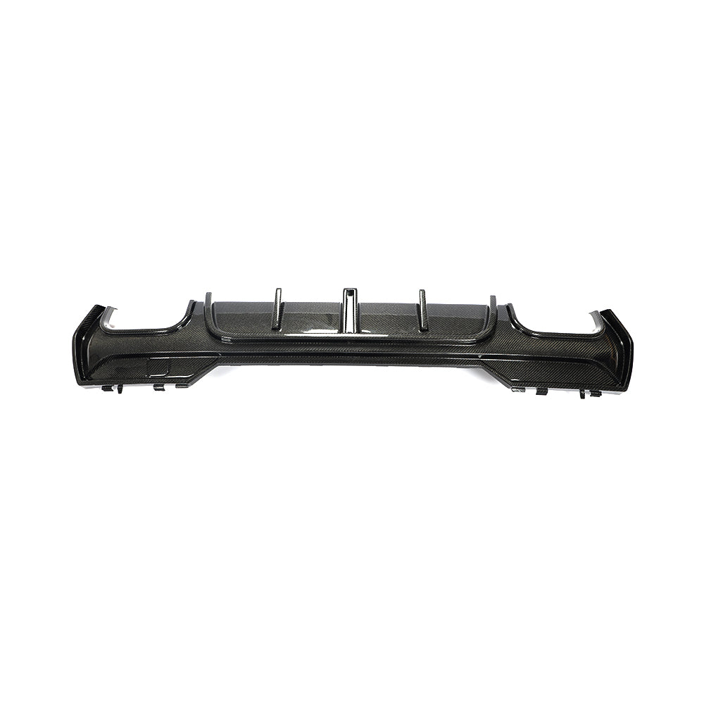 BMW G22 / G23 4-Series M-Sport - F1 Style LED Carbon Fiber Rear Diffuser