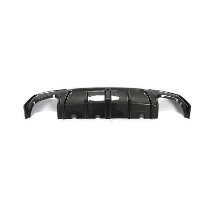 BMW G22 / G23 4-Series M-Sport - F1 Style LED Carbon Fiber Rear Diffuser