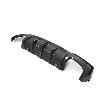 BMW G22 / G23 4-Series M-Sport - F1 Style LED Carbon Fiber Rear Diffuser