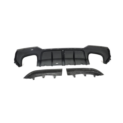 BMW G22 / G23 4-Series M-Sport - F1 Style LED Carbon Fiber Rear Diffuser