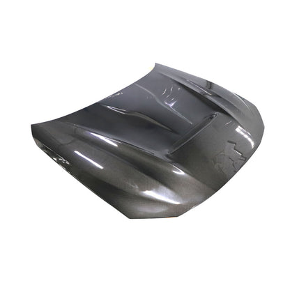 BMW G22 / G23 4-Series - GTS Style Double Sided Dry Carbon Fiber Hood