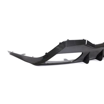 BMW 8-Series M-Sport G14 / G15 / G16 - AC Style Wet Carbon Fiber Rear Diffuser