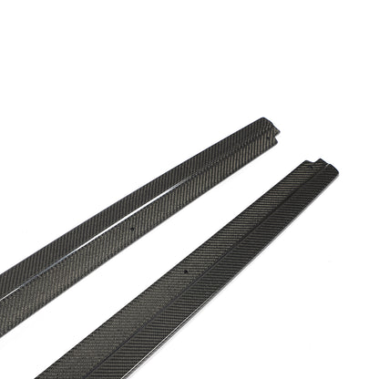 BMW F10 5-Series M-Sport / M5 - M-Performance Style Wet Carbon Fiber Side Skirts