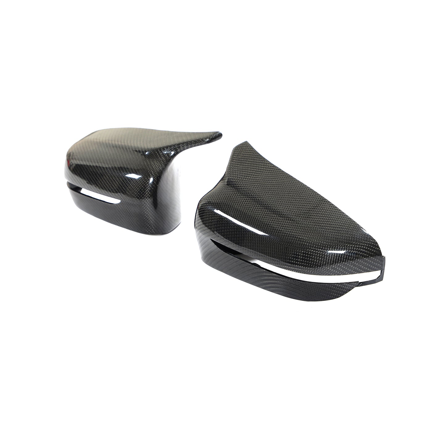 BMW G20 3 Series - M Style Carbon Fiber Mirror Cover Replacements