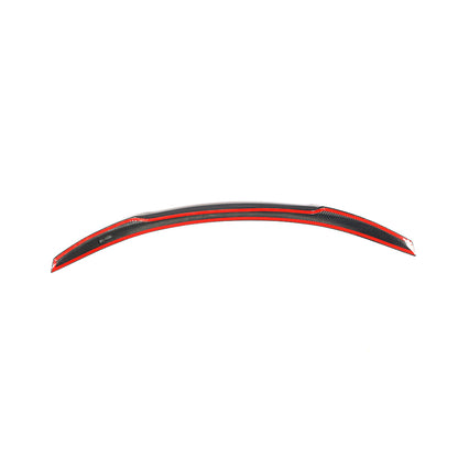 BMW 6-Series M-Sport / BMW M6 - V-Style Wet Carbon Fiber Rear Trunk Spoiler