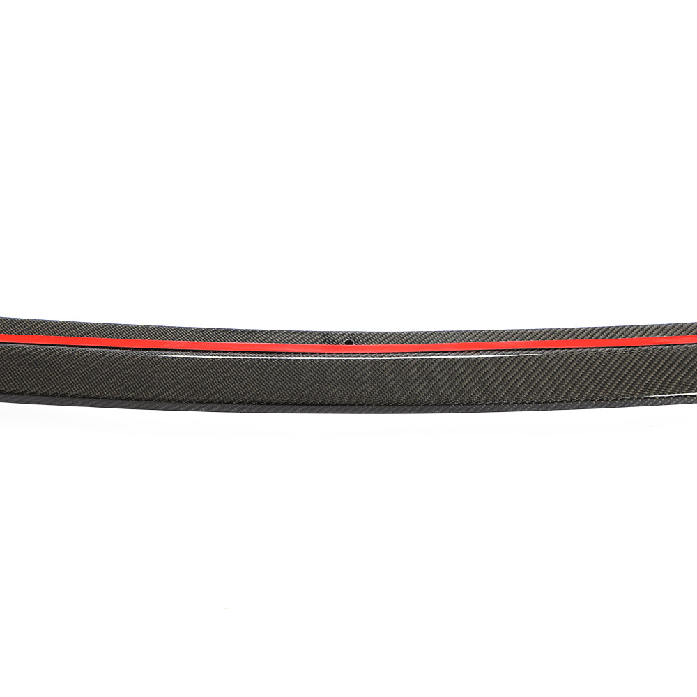 BMW G20 3 Series - Single Side Wet Carbon Fiber Front Lip Design One