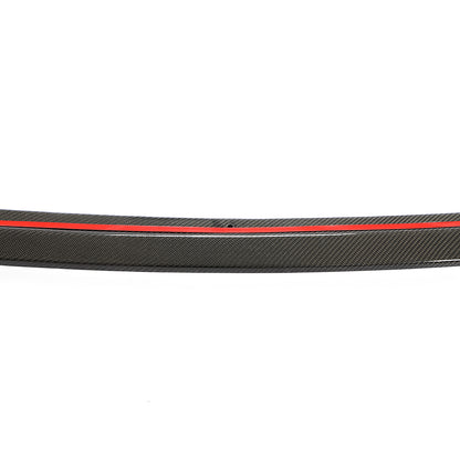 BMW G20 3 Series - Single Side Wet Carbon Fiber Front Lip Design One