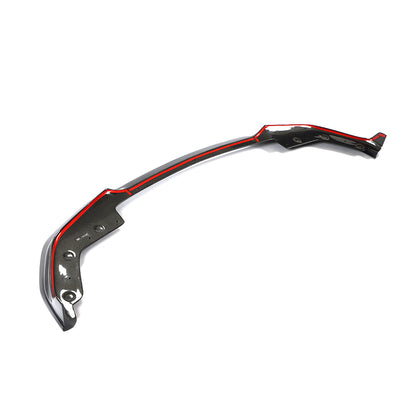 BMW G20 3 Series - Single Side Wet Carbon Fiber Front Lip Design One