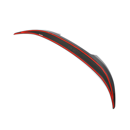 BMW 8-Series G14 - AC Style Dry Carbon Fiber Rear Trunk Spoiler