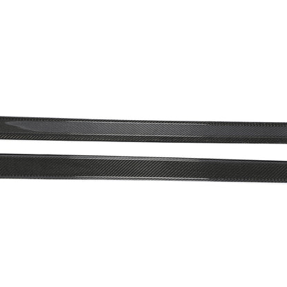 BMW G22 / G23 4-Series M-Sport - MP Style Wet Carbon Fiber Side Skirts